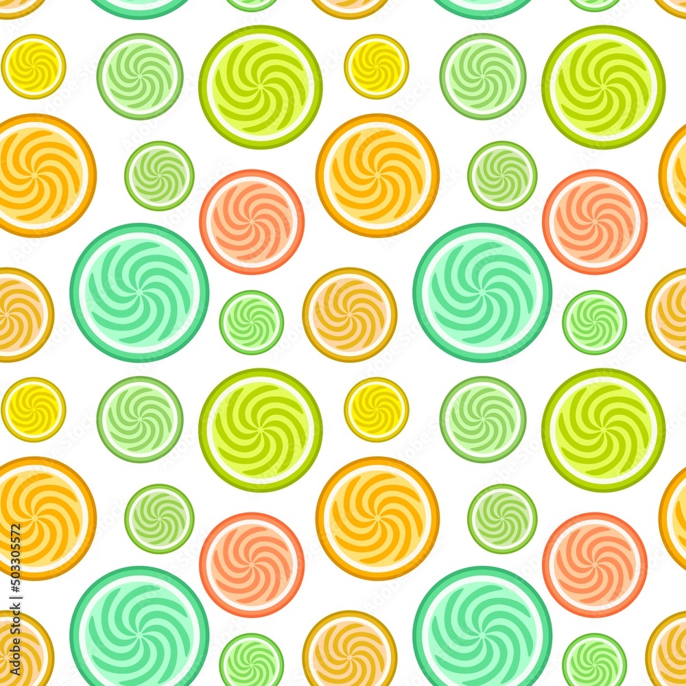 Kids cartoon seamless lollipop candy pattern for fabrics and packaging and gifts and linens and wrapping paper Kids cartoon seamless lollipop candy pattern for fabrics and packaging and gifts and linens and wrapping paper