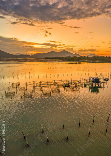 Lap An lagoon, Thua Thien Hue, Vietnam