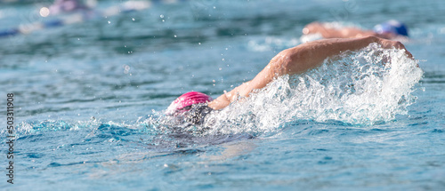 Triathlon, Schwimmen, Sport  © thombach