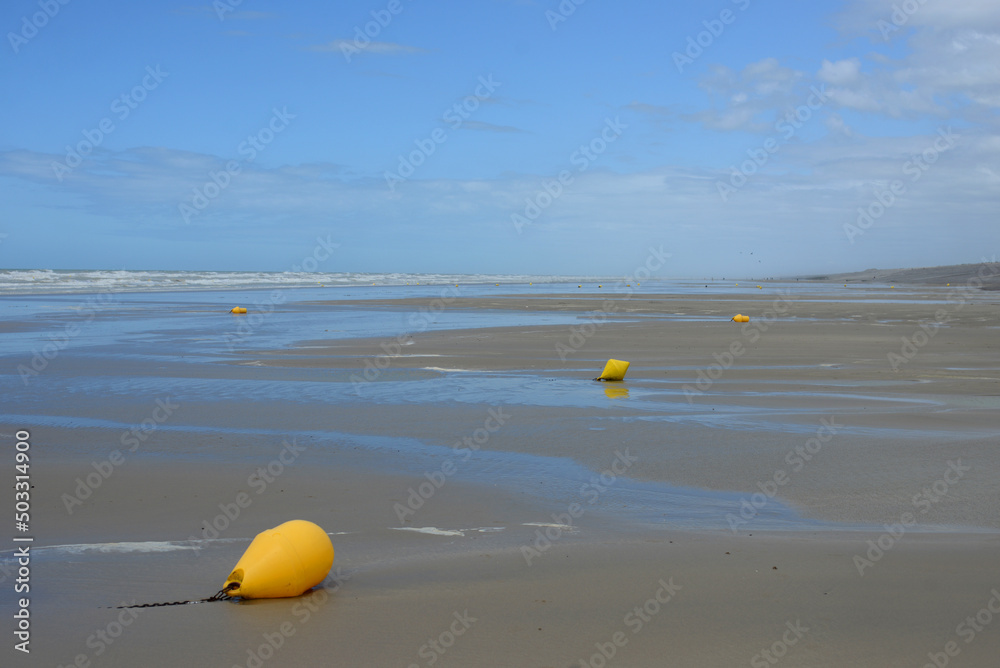 Bouée jaune flotteur Bouée jaune flotteur