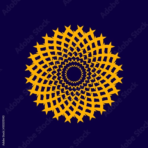 Geometric abstract symbols, beautiful ornament designs, floral background decorations, single star patterns, ribbons, fireworks, starflakes, starbursts, mandalas, logos, icons, vector templates. Suita photo