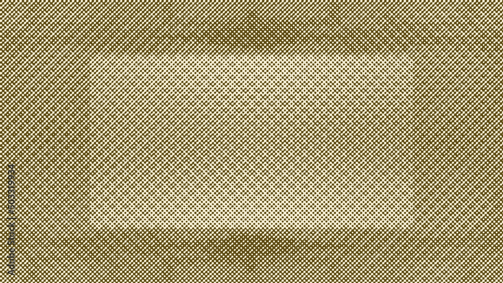 Abstract golden halftone texture background image.