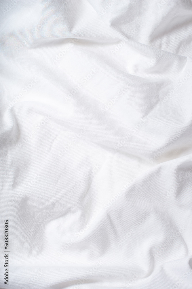 texture of white knitted fabric