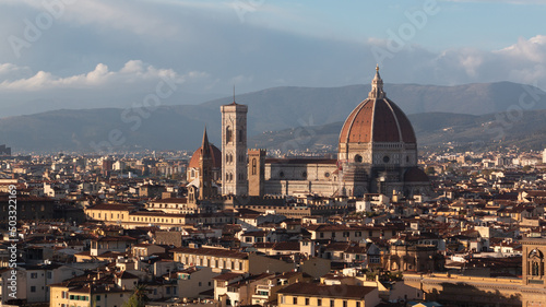 Vue sur Florence depuis la Piazzale Michelangelo