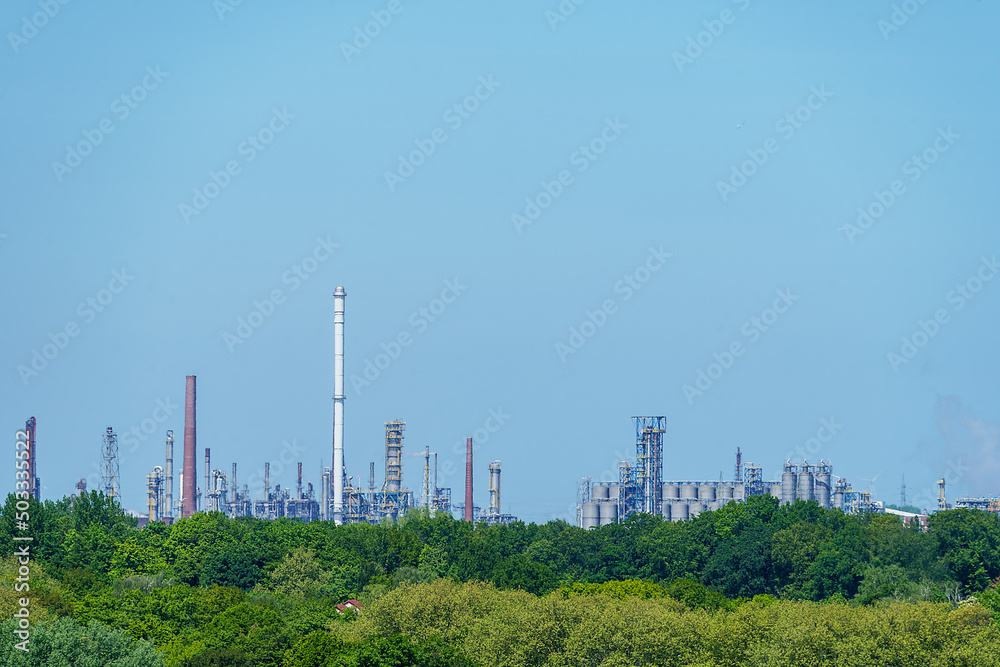 Industrieanlage im Ruhrgebiet, Gelsenkirchen Industrieanlage im Ruhrgebiet, Gelsenkirchen