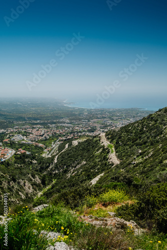view from the top of the mountain © James Heming