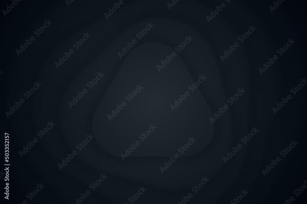 Dark Grey Layered Material Design Spin Transformation Rounded Triangles 3D Render Futuristic Technology Abstract Background. Twisted Rippled Structure Plain Dark Wallpaper In 8K Very Hight Definition Dark Grey Layered Material Design Spin Transformation Rounded Triangles 3D Render Futuristic Technology Abstract Background. Twisted Rippled Structure Plain Dark Wallpaper In 8K Very Hight Definition