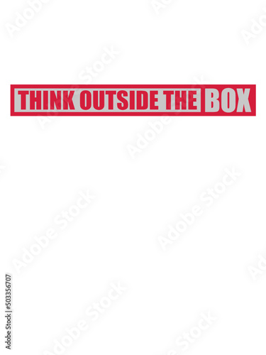 Think outside Logo 