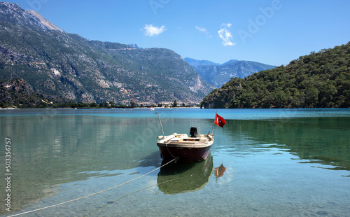 boats on the sea