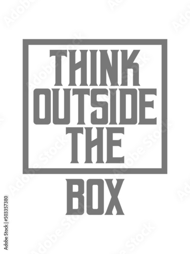 Think outside Logo 