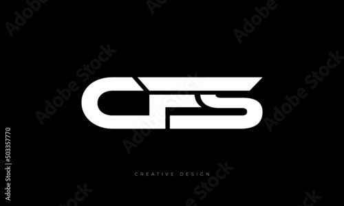 Letter design CFS elegant brand logo photo