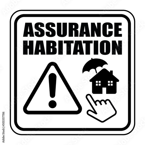 Logo assurance habitation.