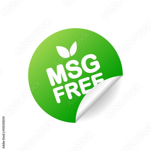 Msg free green icon. Msg free, great design for any purposes. Vector logo