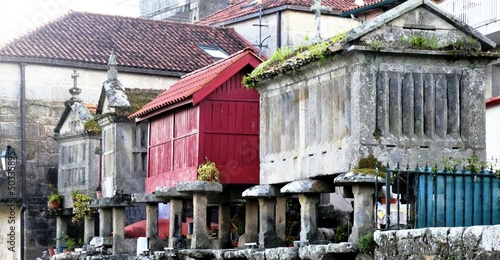 Fotografía Hórreos tradicionales de Combarro, Galicia