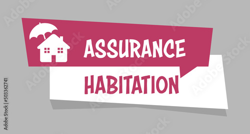 Logo assurance habitation.
