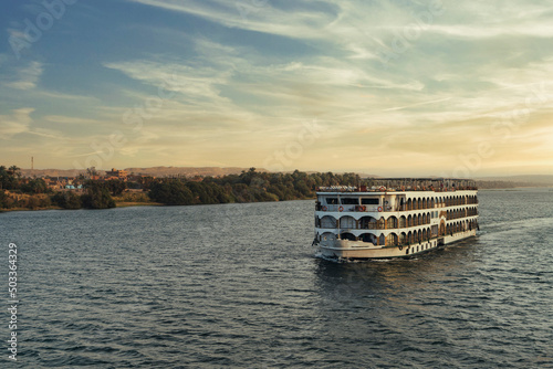 Cruise Boat on the Nile photo