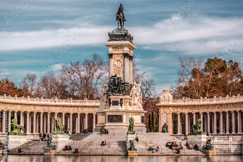 he Monument to Alfonso XII ...