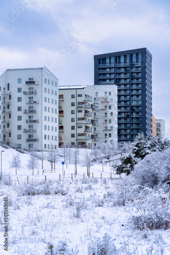 Photography New buildings in Rinkeby