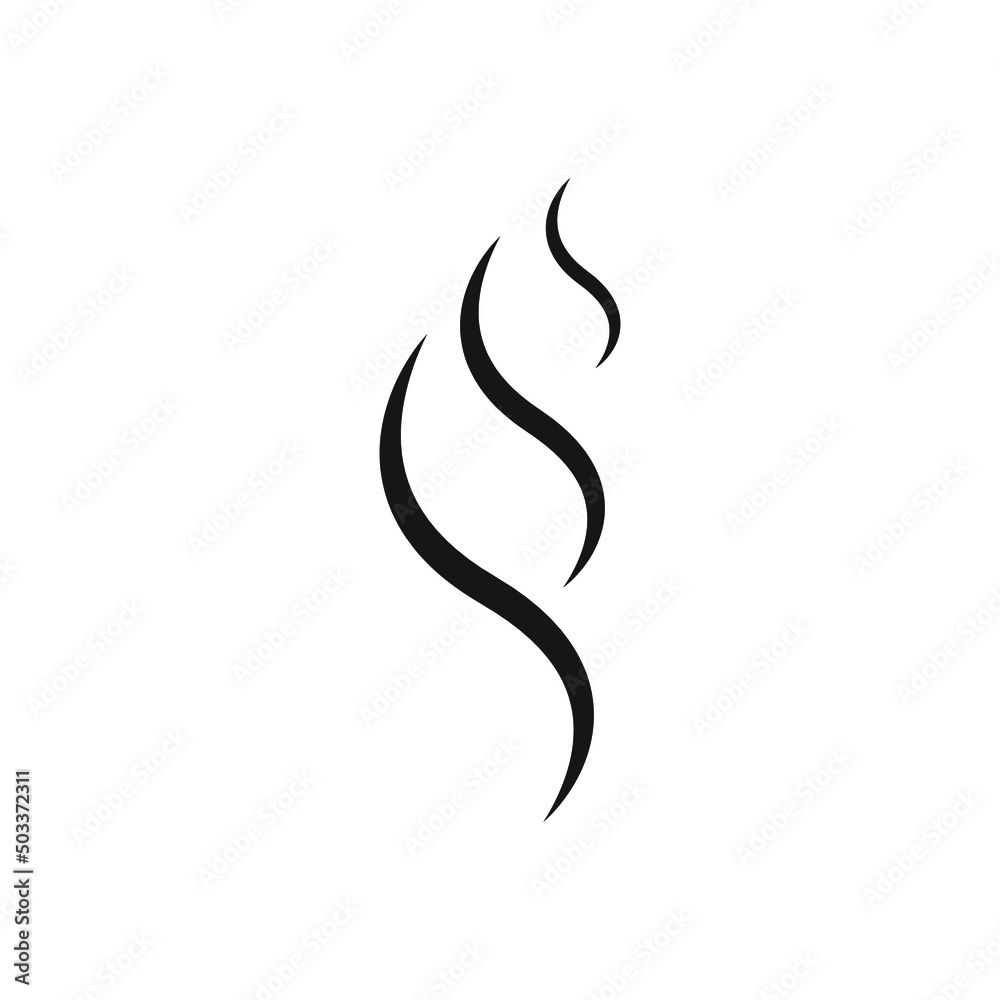 Aromas vaporize icon design isolated on white background Aromas vaporize icon design isolated on white background