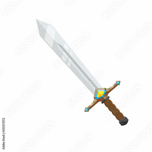sword vector element concept design web