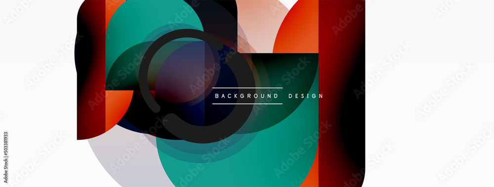 Creative geometric wallpaper. Minimal circle triangle and square line abstract background. Vector illustration for wallpaper banner background or landing page Creative geometric wallpaper. Minimal circle triangle and square line abstract background. Vector illustration for wallpaper banner background or landing page