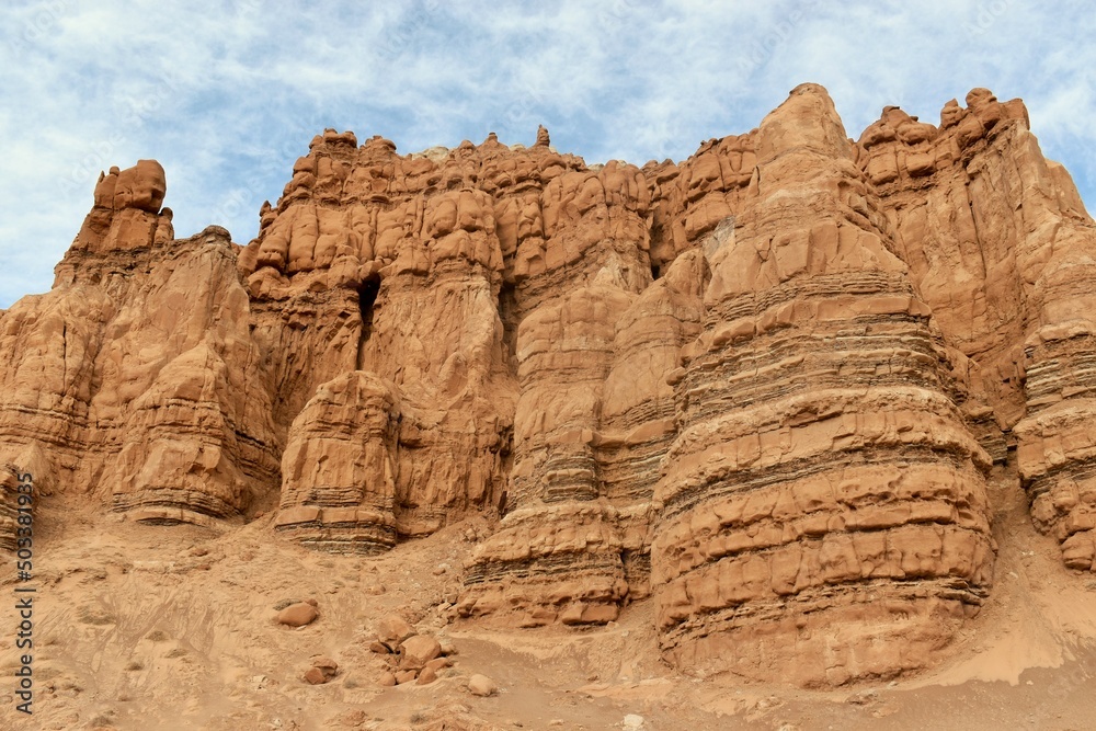 sunrise over a canyon formation