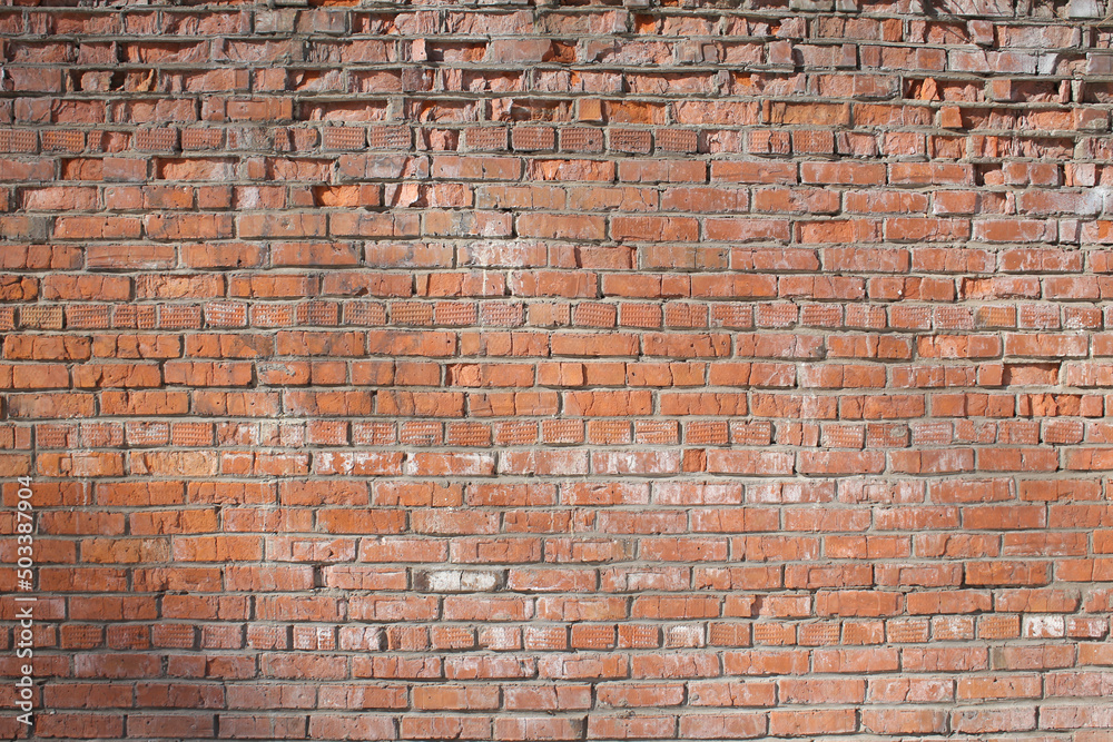 Naklejka premium .Brick wall.