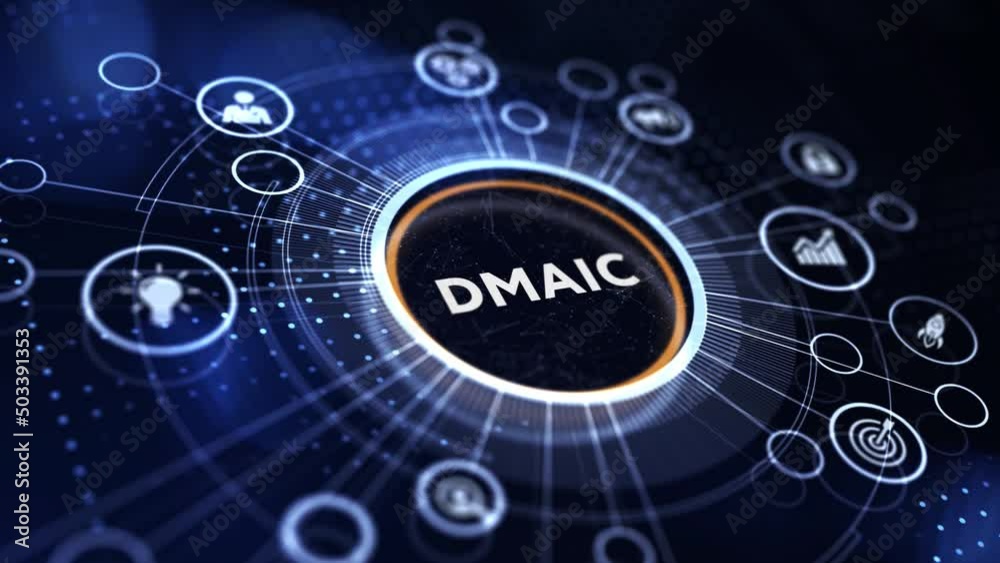 DMAIC, Six Sigma. Define, Measure, Analyse, Improve, Control. Standard quality control and lean manufacturing concept. DMAIC, Six Sigma. Define, Measure, Analyse, Improve, Control. Standard quality control and lean manufacturing concept.