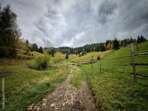 landscape in the mountains