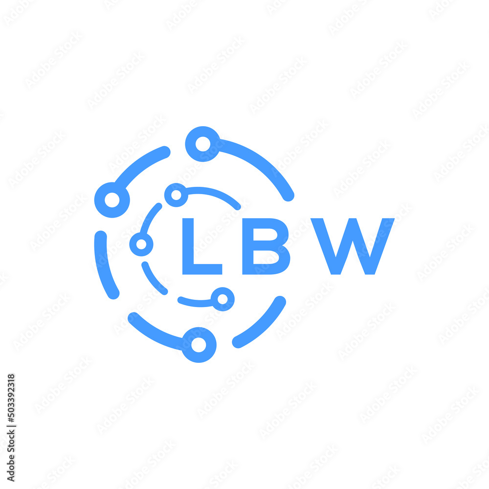 LBW technology letter logo design on white background. LBW creative initials technology letter logo concept. LBW technology letter design. LBW technology letter logo design on white background. LBW creative initials technology letter logo concept. LBW technology letter design.