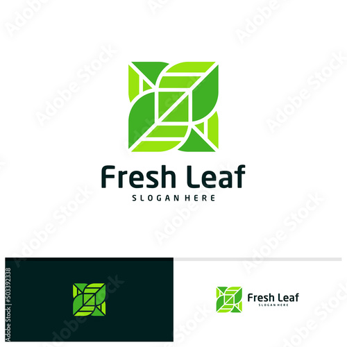 Leaf logo vector template, Creative Leaf logo design concepts