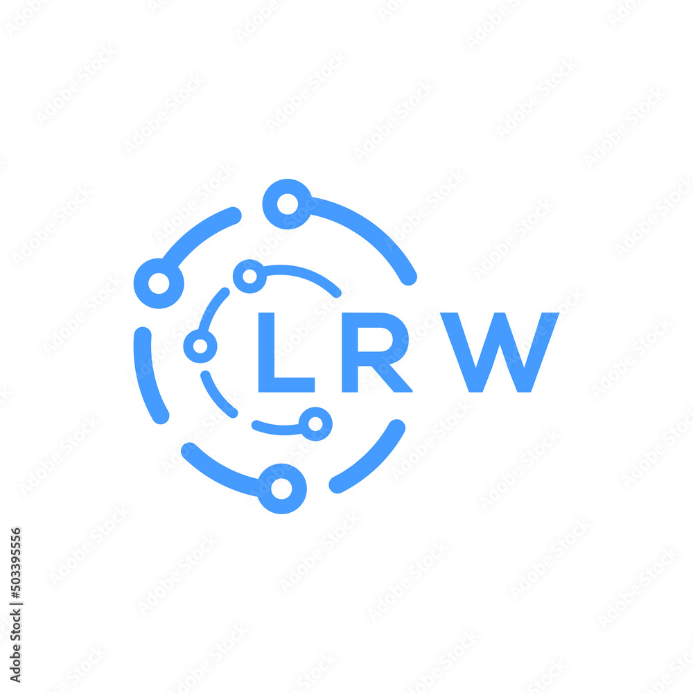 LRW technology letter logo design on white background. LRW creative initials technology letter logo concept. LRW technology letter design. LRW technology letter logo design on white background. LRW creative initials technology letter logo concept. LRW technology letter design.