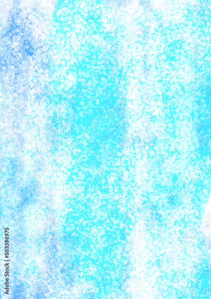 Obraz premium 水色の泡イメージ