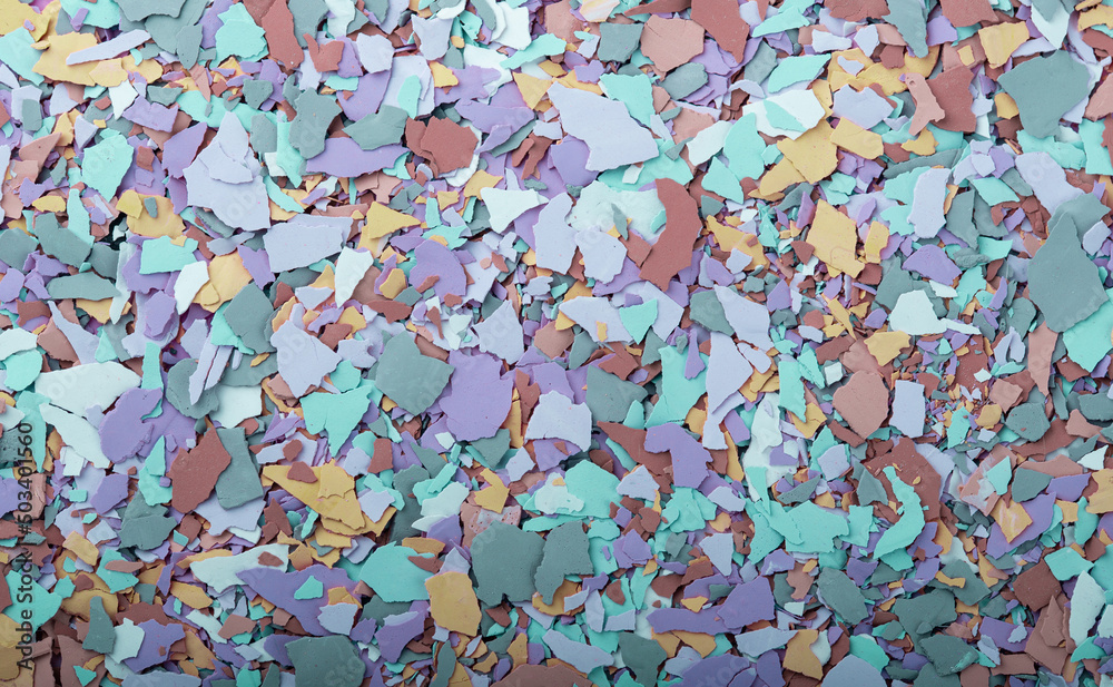 Fototapeta premium Colorful concrete chips for making terrazzo