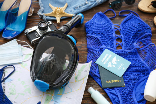 Female beach accessories wi...