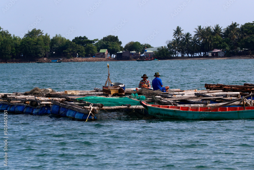 Obraz premium Daily life. Vietnam.