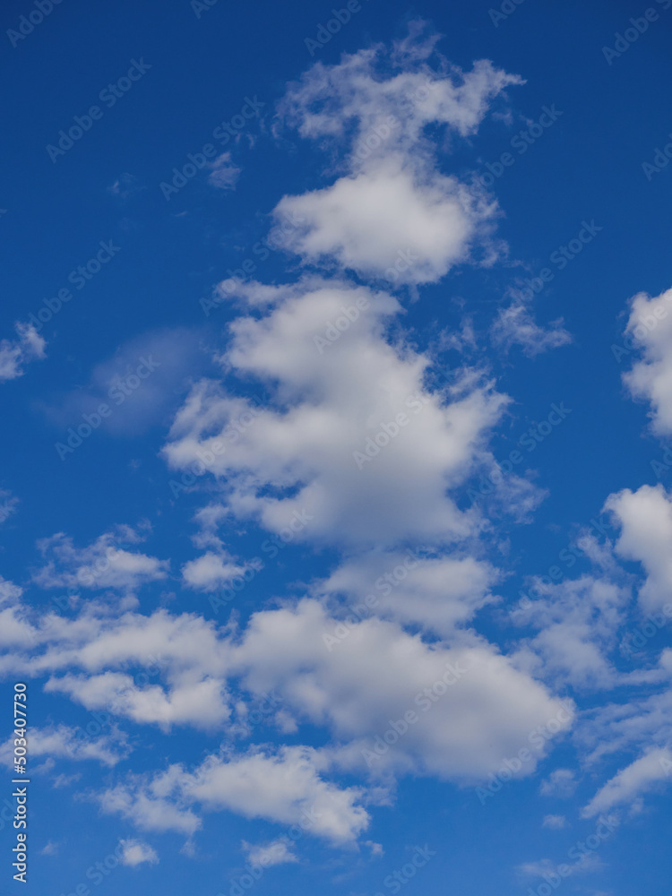 Fototapeta premium Clouds in the blue sky