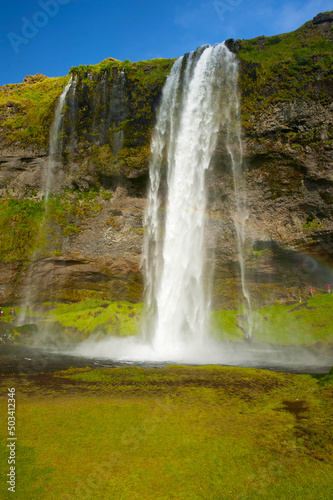Seljalandsfoss waterfall in Iceland © Fyle
