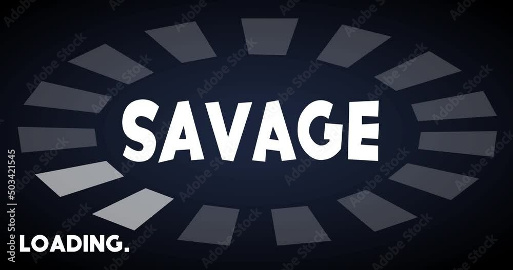 Savage text with Loading, Downloading, Uploading Bar Indicator. Download, Upload on computer screen. Savage text with Loading, Downloading, Uploading Bar Indicator. Download, Upload on computer screen.