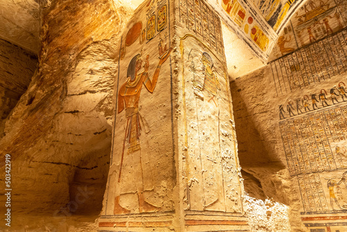 Tomb of Rameses V and VI in Luxor