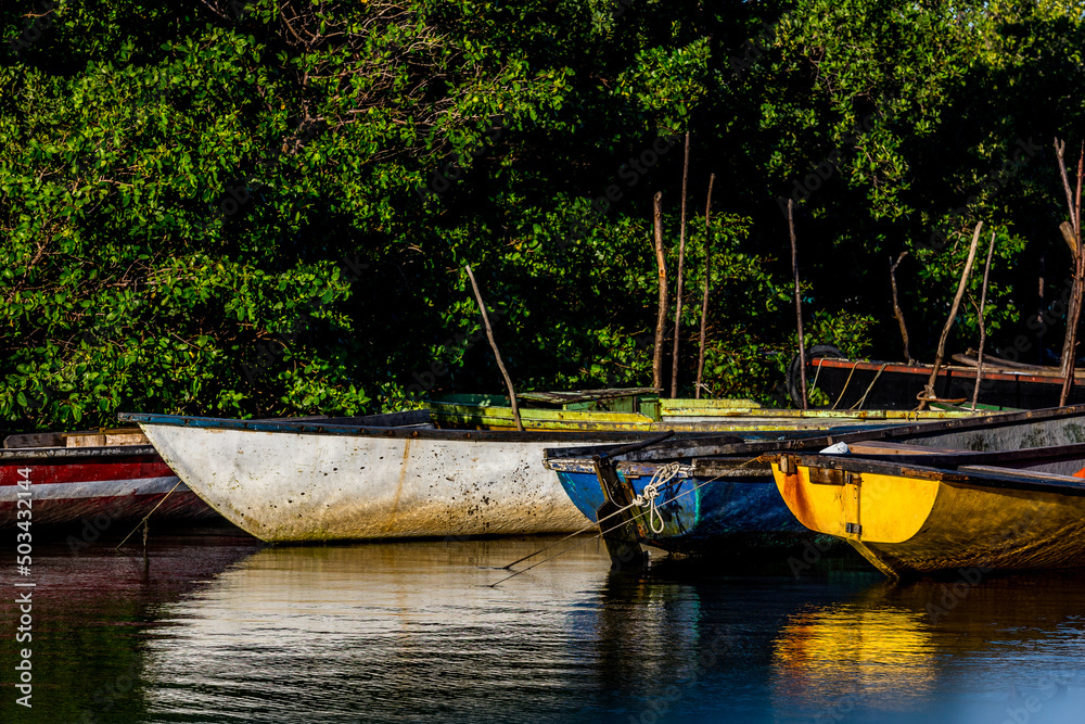 Obraz premium Barcos de Marogogipe