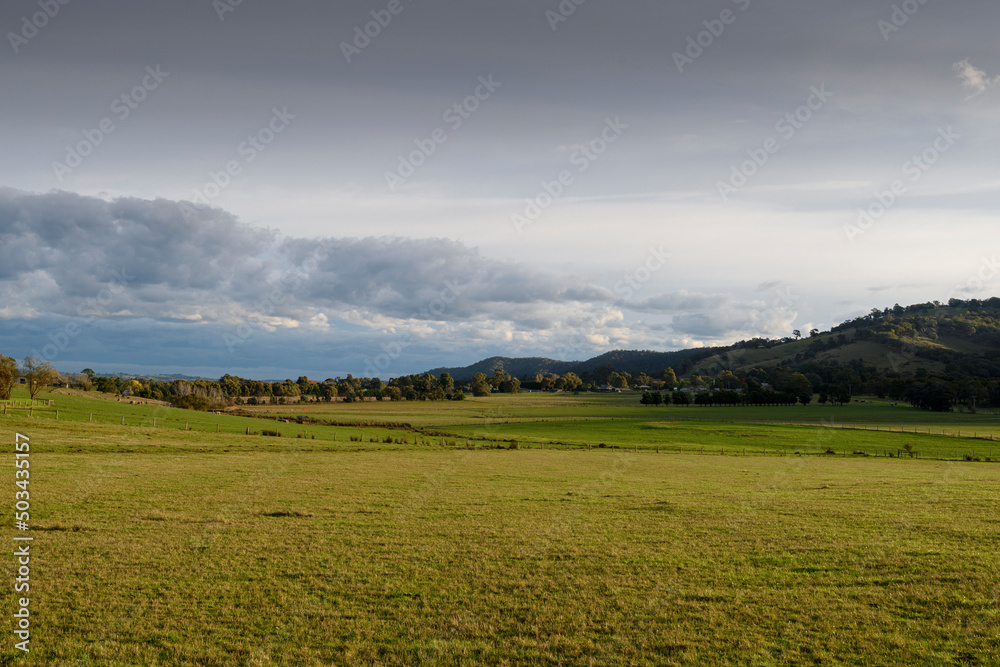 Yarra Glen Landscape, Victoria, Australia