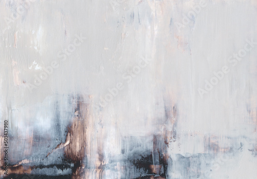 Abstract texture. Light background. Versatile artistic image for creative design projects: posters, banners, cards, magazines, book covers, prints, wallpapers. Acrylic on cardboard.