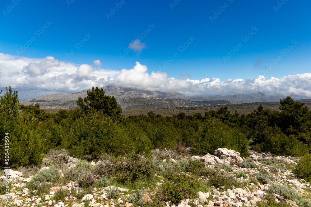 Balkan Mountains near Dubrovnik. Croatia. Balkan Mountains near Dubrovnik. Croatia.
