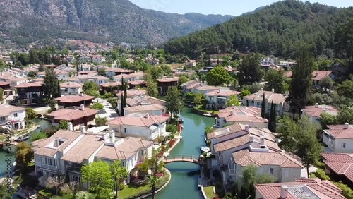view of the city Gocek