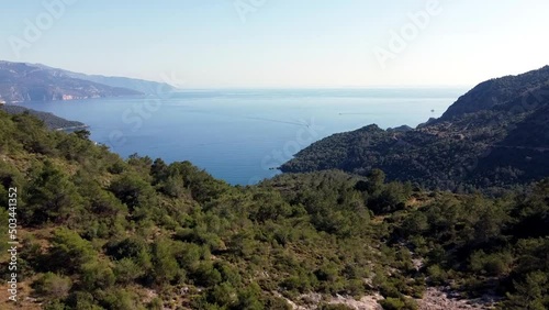 view from the top of the mountain