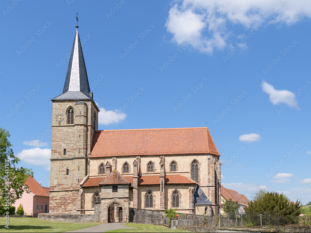 Eglise fortifiée Saint Gall de Domfessel en Alsace