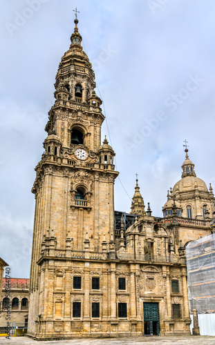 Cathedral of Santiago de Compostela, UNESCO world heritage in Galicia, Spain
