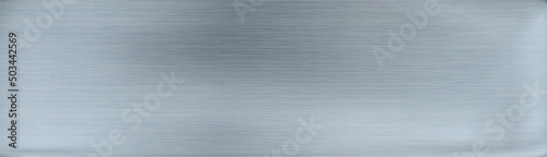 Brushed or polished silver metal texture background. Rectangle Realistic silverish jewel backdrop. Vector