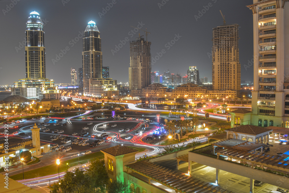 Fototapeta premium The pearl, Doha, Qatar